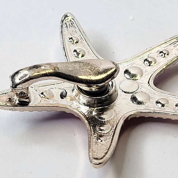 Colorful Starfish Clip for Scarf Coat Lapels Handbags Scarf Clip - Picture 6 of 6